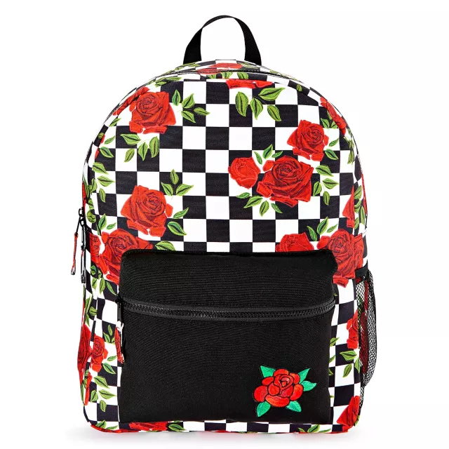 Rose checkered backpack on sale