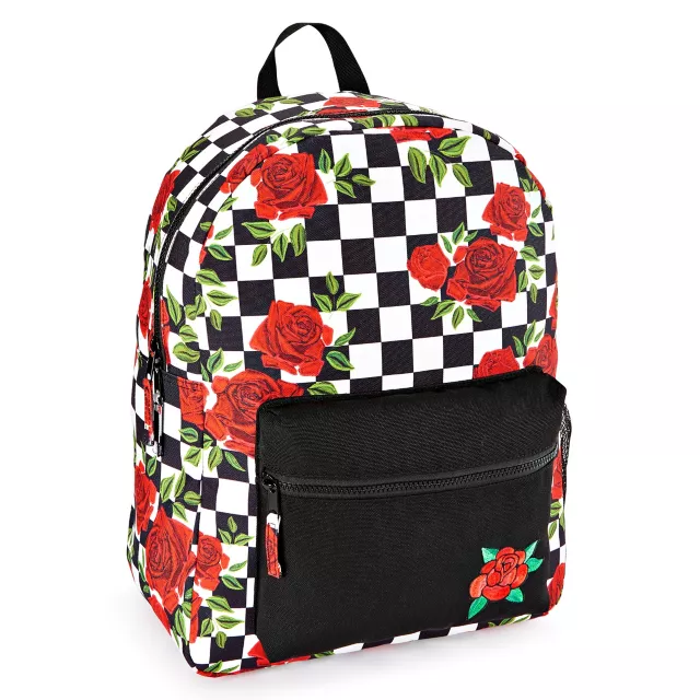 Checkered Rose Backpack by Spencer s