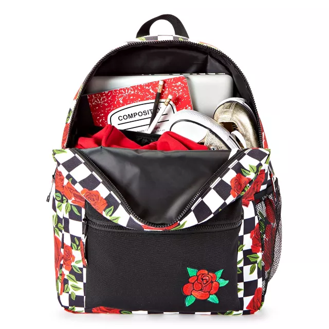 Backpacks with roses on them best sale