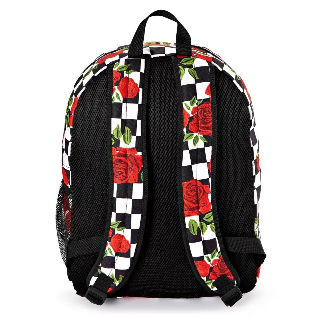 Checkered Rose Backpack Spencer s