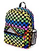 Rainbow Checkered Backpack