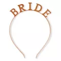 Rose Goldtone Bride Headband at Spencer's