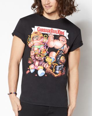 wwe wrestlers garbage pail kids tshirt t-shirt t shirt tee