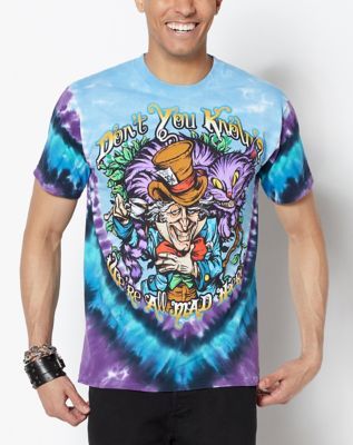 Grand Daddy Purple Tie-Dye T-Shirt Tee Liquid Blue