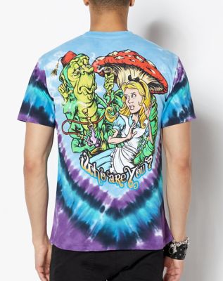 We're All Mad Here Tie Dye T Shirt - Alice in Wonderland