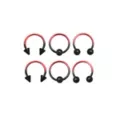 Multi-Pack Ombre Horseshoe Rings and Captive Rings - 3 Pair at Spencer's