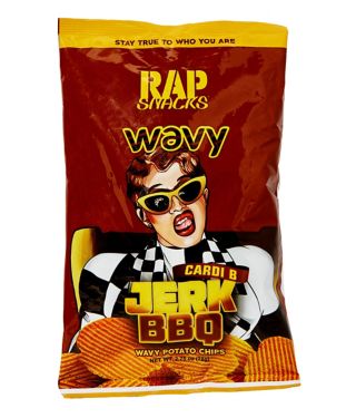 Cardi B Jerk BBQ Wavy Potato Chips