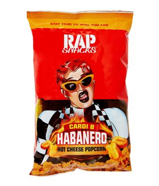 Cardi B Habanero and Hot Cheese Popcorn