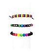 Multi-Pack Rainbow Love Wins Bracelets - 3 Pack