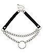Chain Ring Choker Necklace