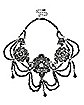 Pentagram Dangle Choker Necklace