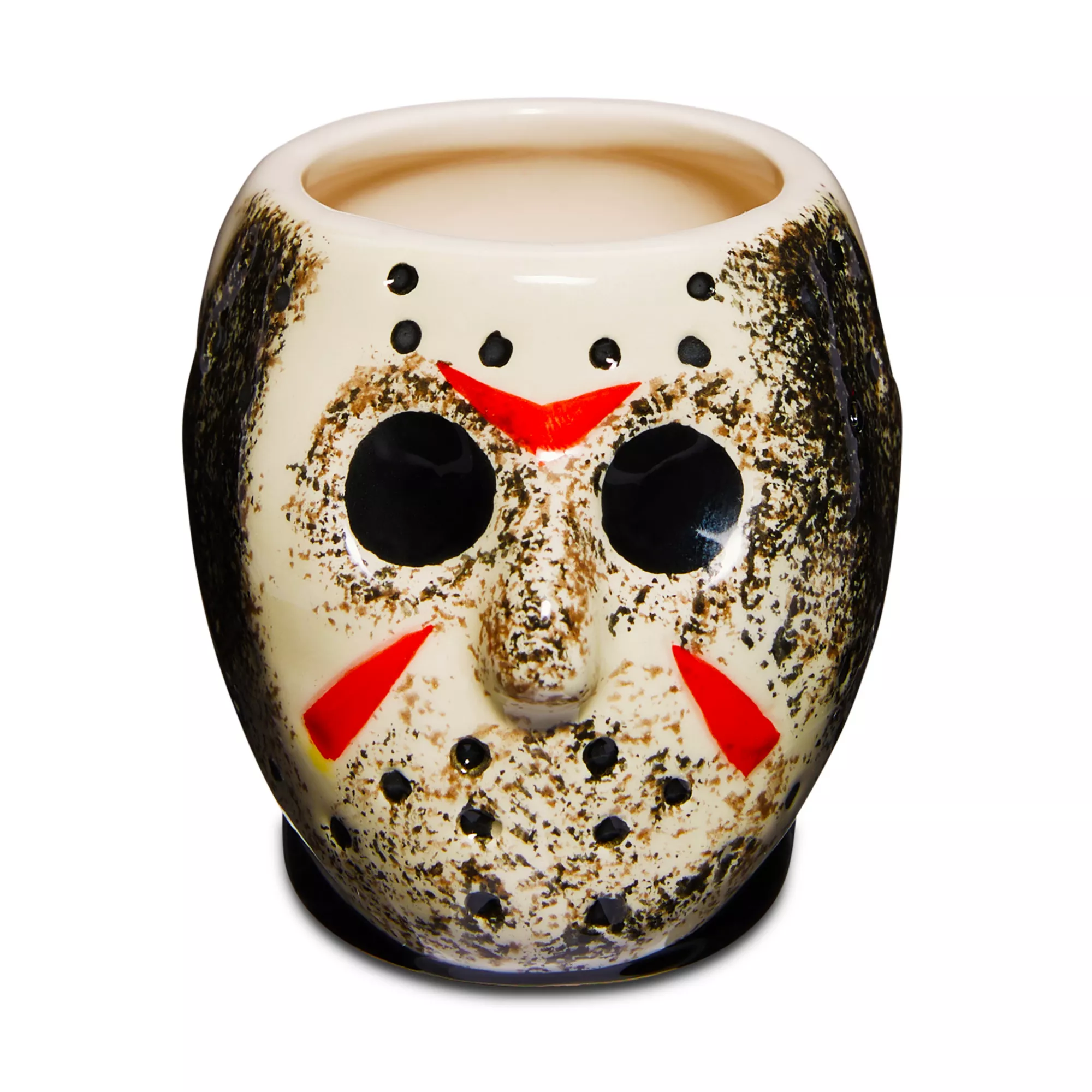 Sculpted Jason Voorhees Shot Glass 3.5 oz. - Friday the 13th at Spencer's