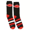Striped Cloud Naruto Crew Socks at Spencer's