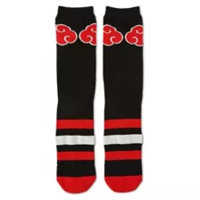 Striped Cloud Naruto Crew Socks at Spencer's