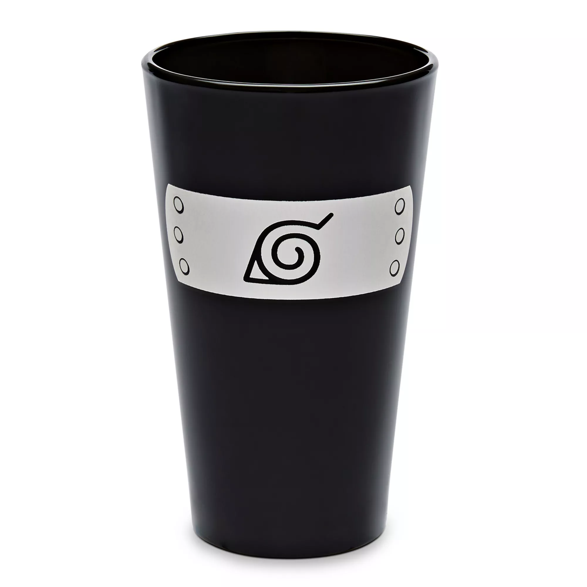 Metal Badge Naruto Pint Glass - 16 oz. at Spencer's