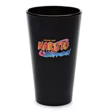Metal Badge Naruto Pint Glass - 16 oz. at Spencer's