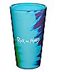 Rick and Morty Tie-Dyed Pint Glass - 16 oz.