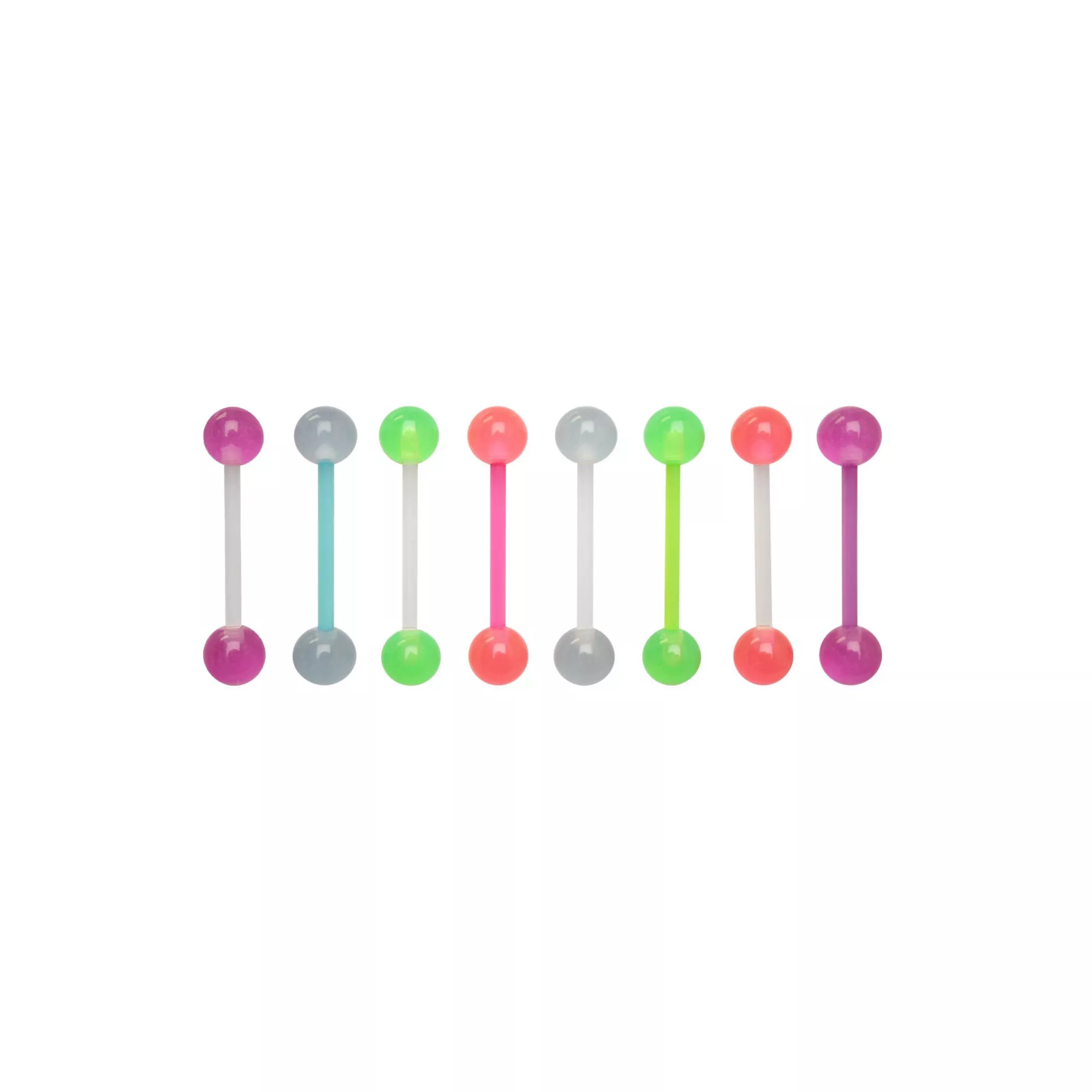 Multi-Color Barbell 8 Pack – 14 Gauge at Spencer's