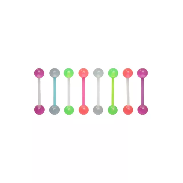 Multi-Color Barbell 8 Pack – 14 Gauge at Spencer's