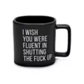 Wish You Were Fluent Coffee Mug – 20oz. at Spencer's