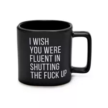 Wish You Were Fluent Coffee Mug – 20oz. at Spencer's