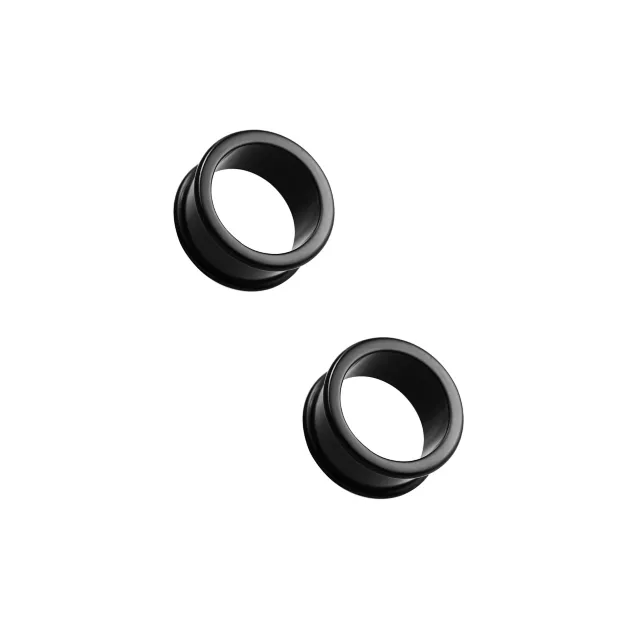 Black Tunnel Plugs Spencer's