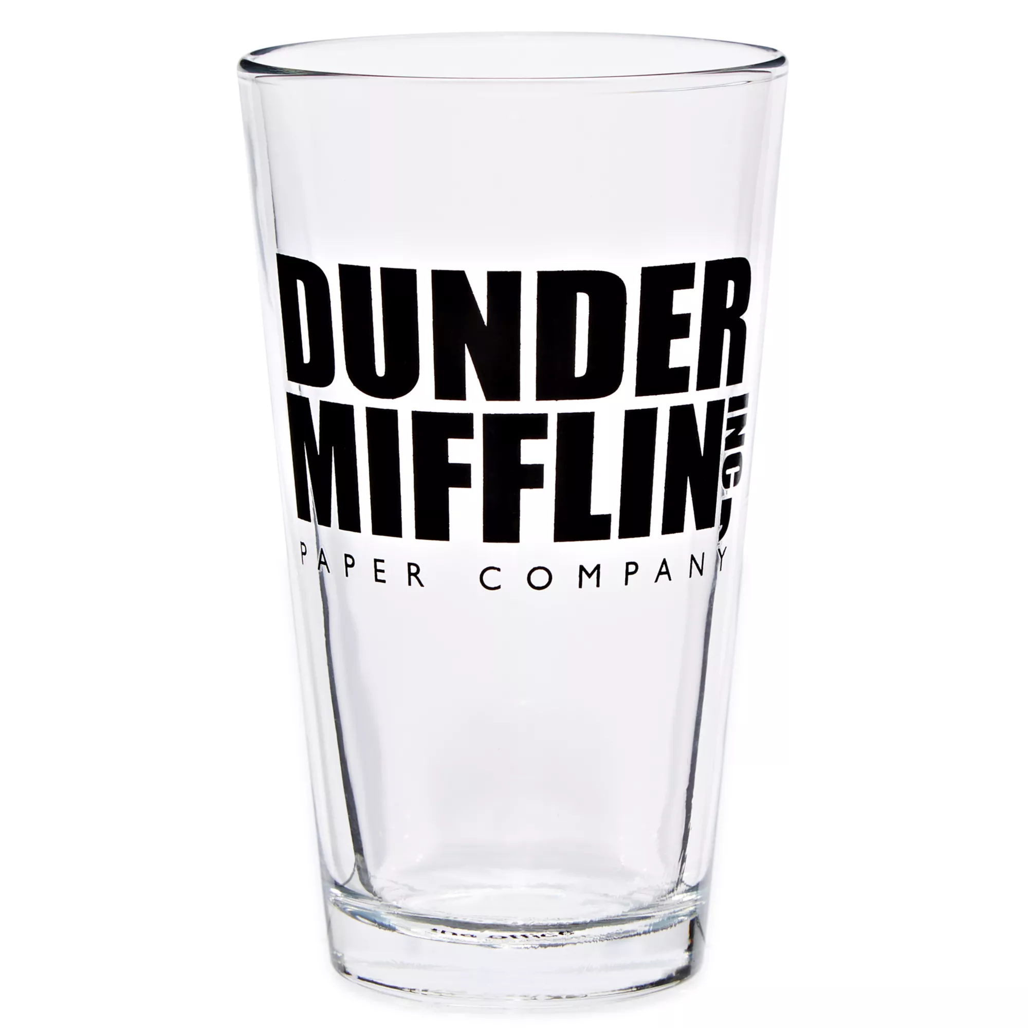 Dunder Mifflin Pint Glass 16 oz. - The Office at Spirit Halloween