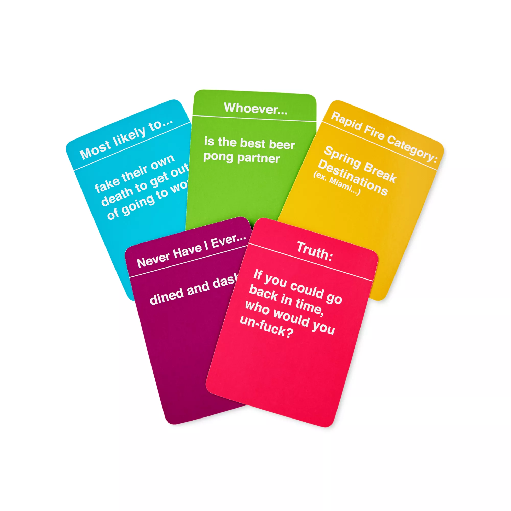 For The Girls Card Game at Spencer's