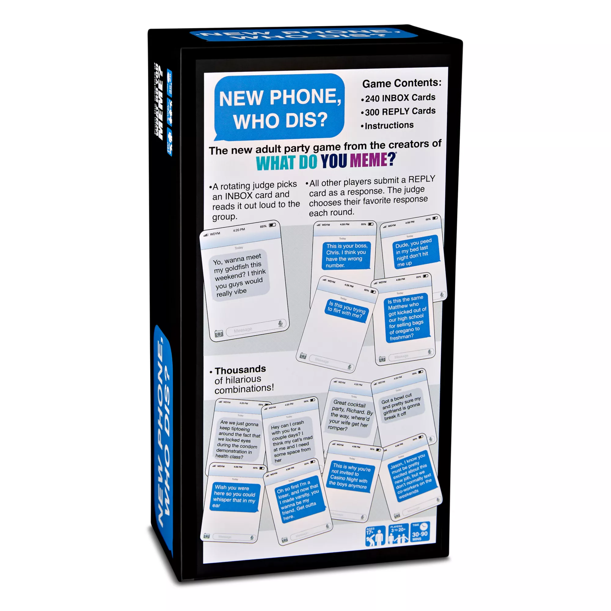 New Phone Who Dis Card Game at Spencer's