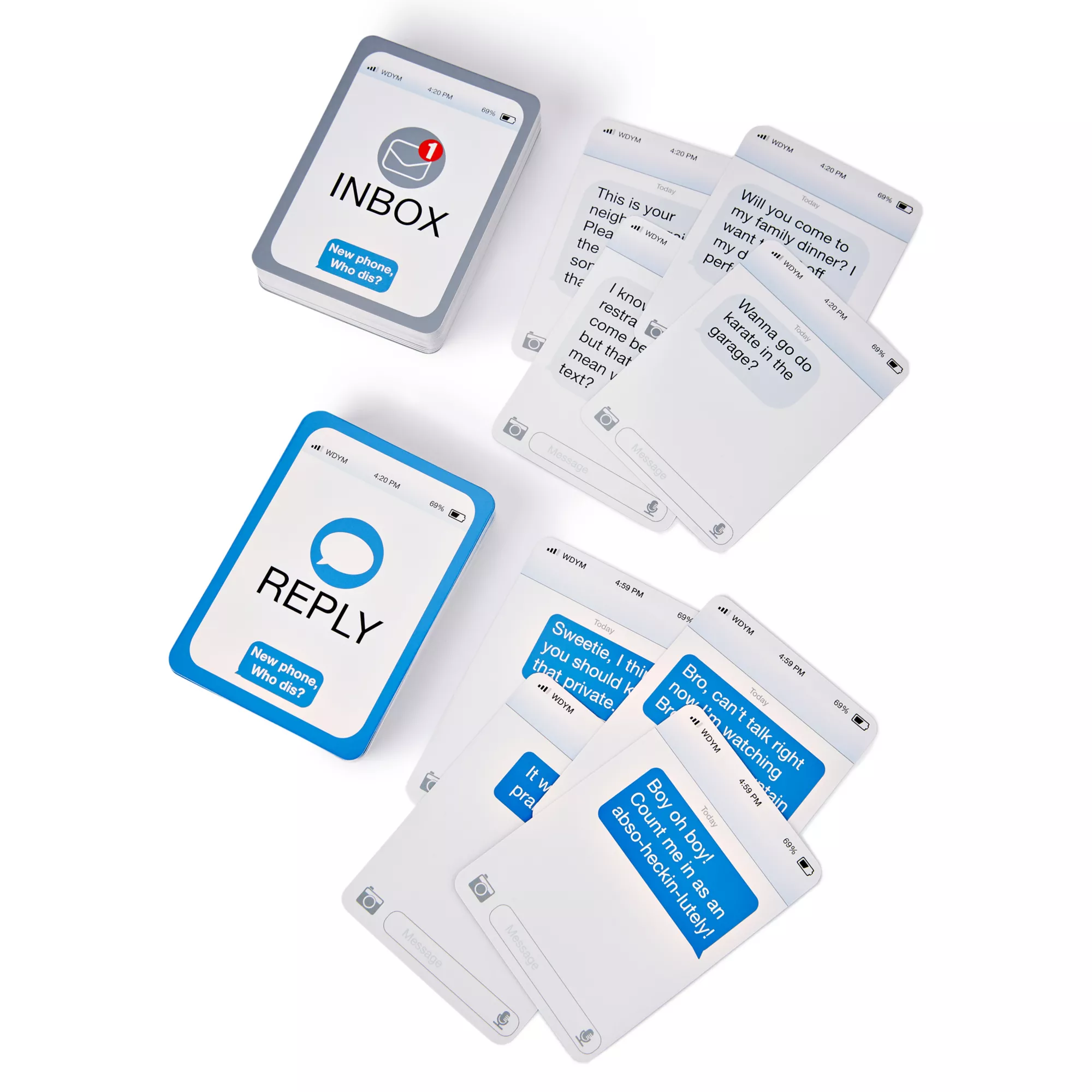 New Phone Who Dis Card Game at Spencer's