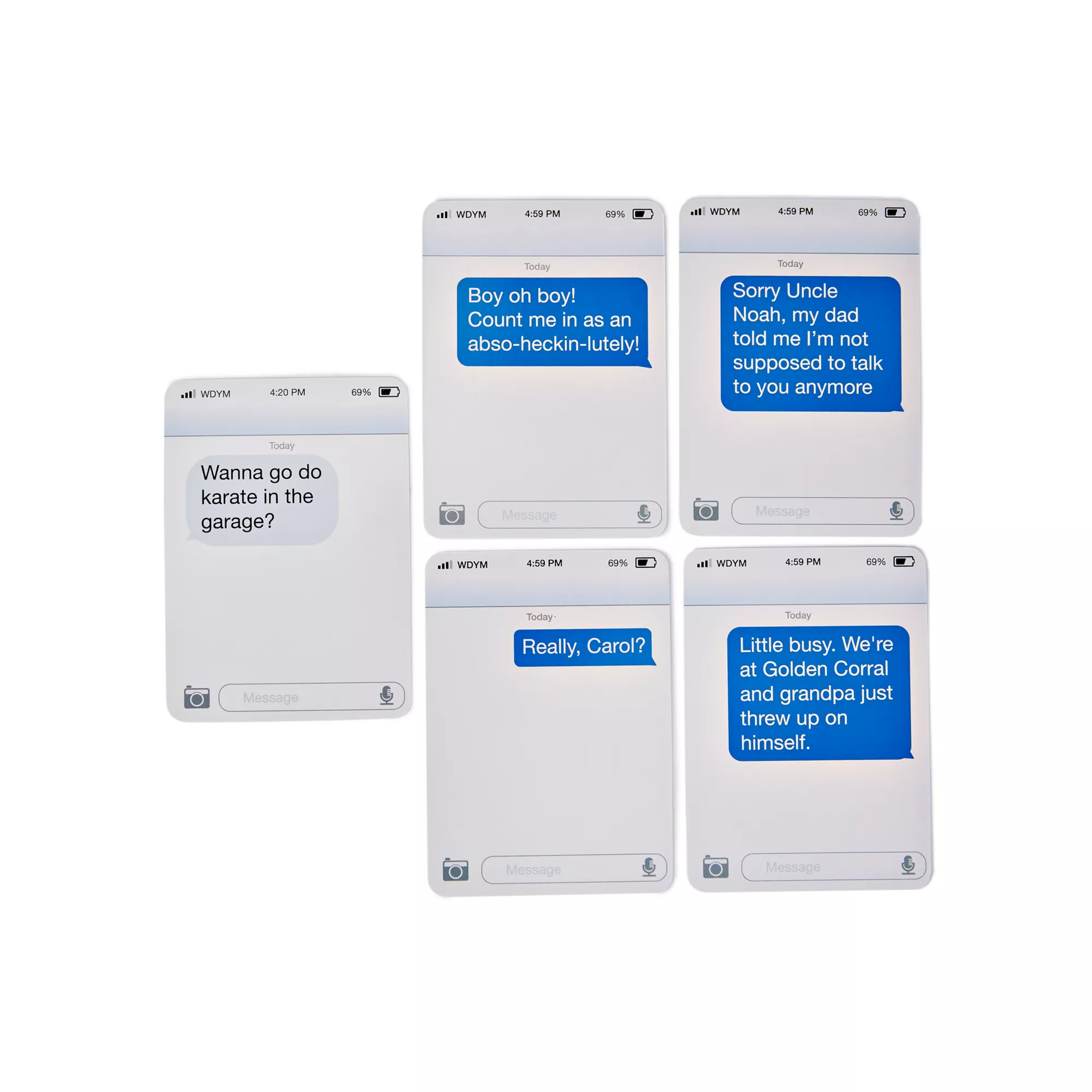 New Phone Who Dis Card Game at Spencer's