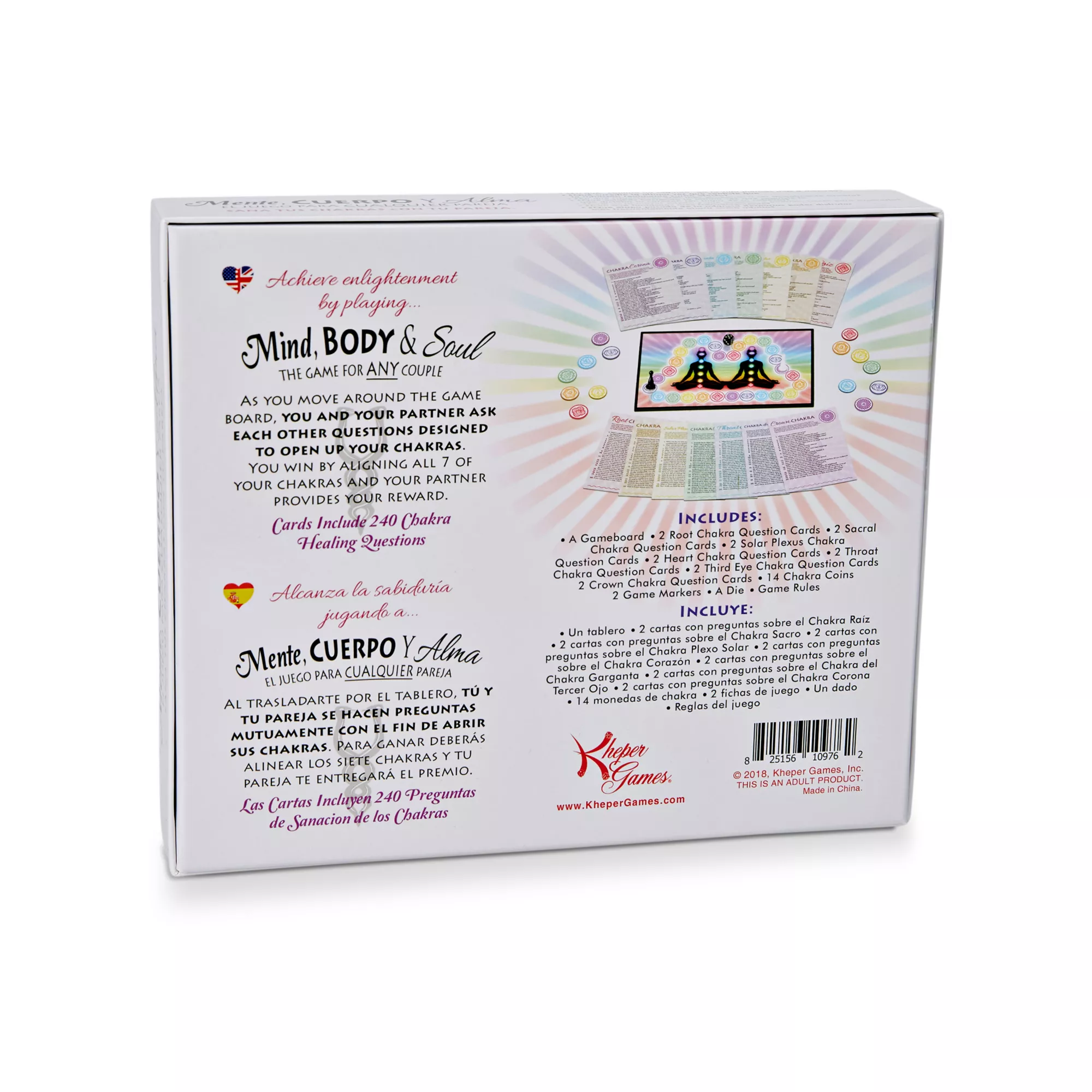 Mind Body and Soul Couples Game at Spencer's