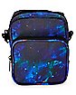 Blue Galaxy Cross Body Bag