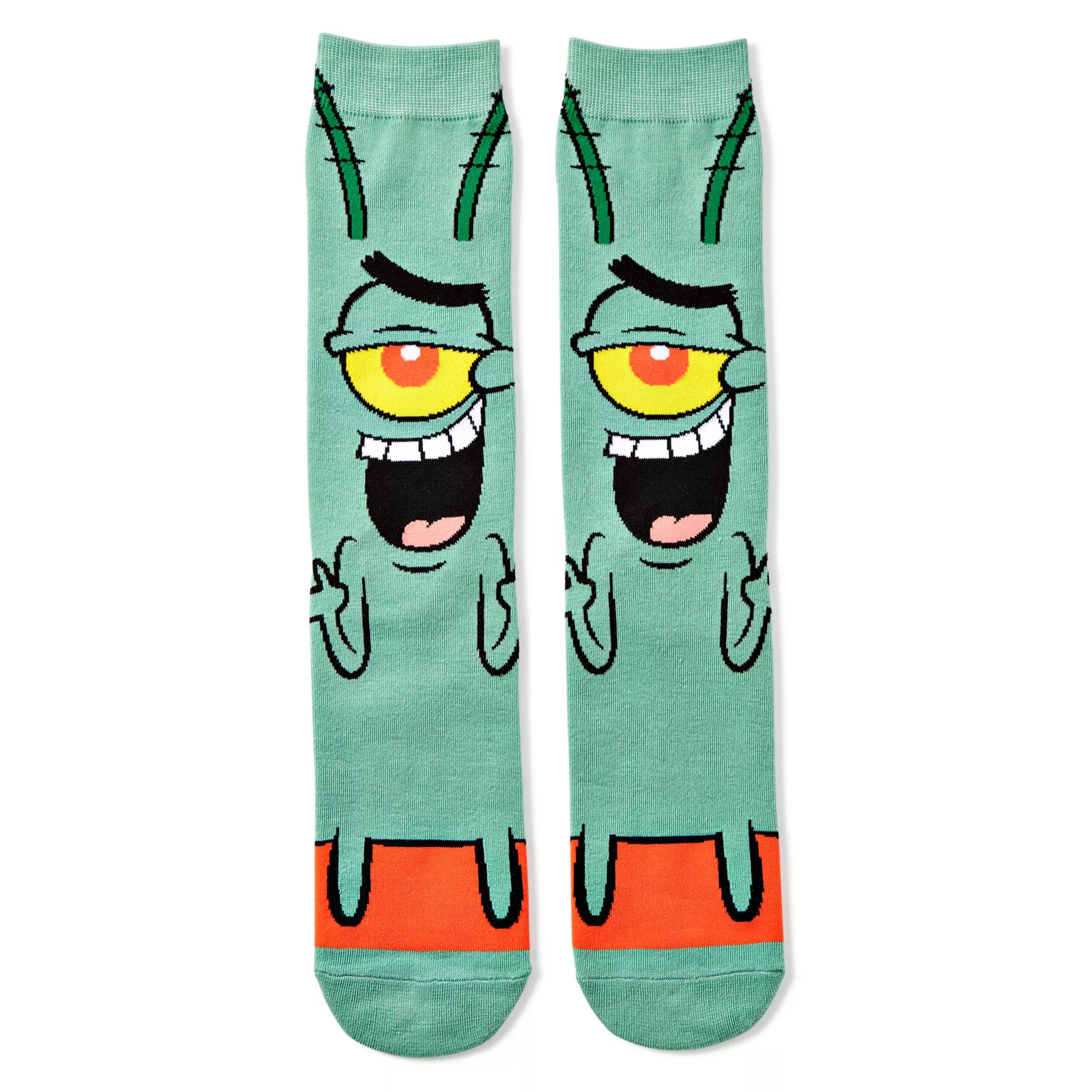 Plankton 360 Crew Socks - Spongebob Squarepants at Spencer's