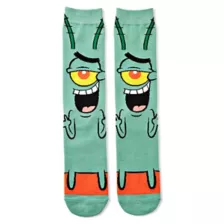 Plankton 360 Crew Socks - Spongebob Squarepants at Spencer's