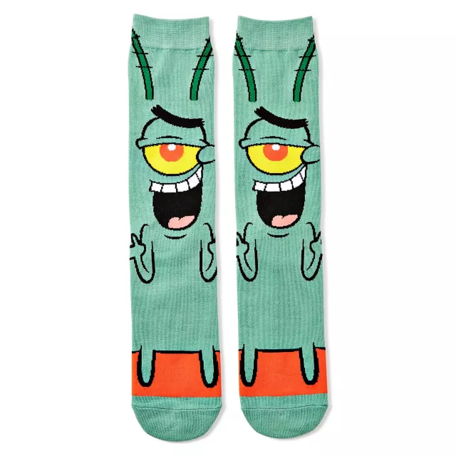Plankton 360 Crew Socks - Spongebob Squarepants at Spencer's