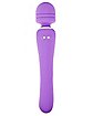 Wiggle Wand Double-Ended Rechargeable Massager 9.2 Inch Purple - Hott Love Extreme