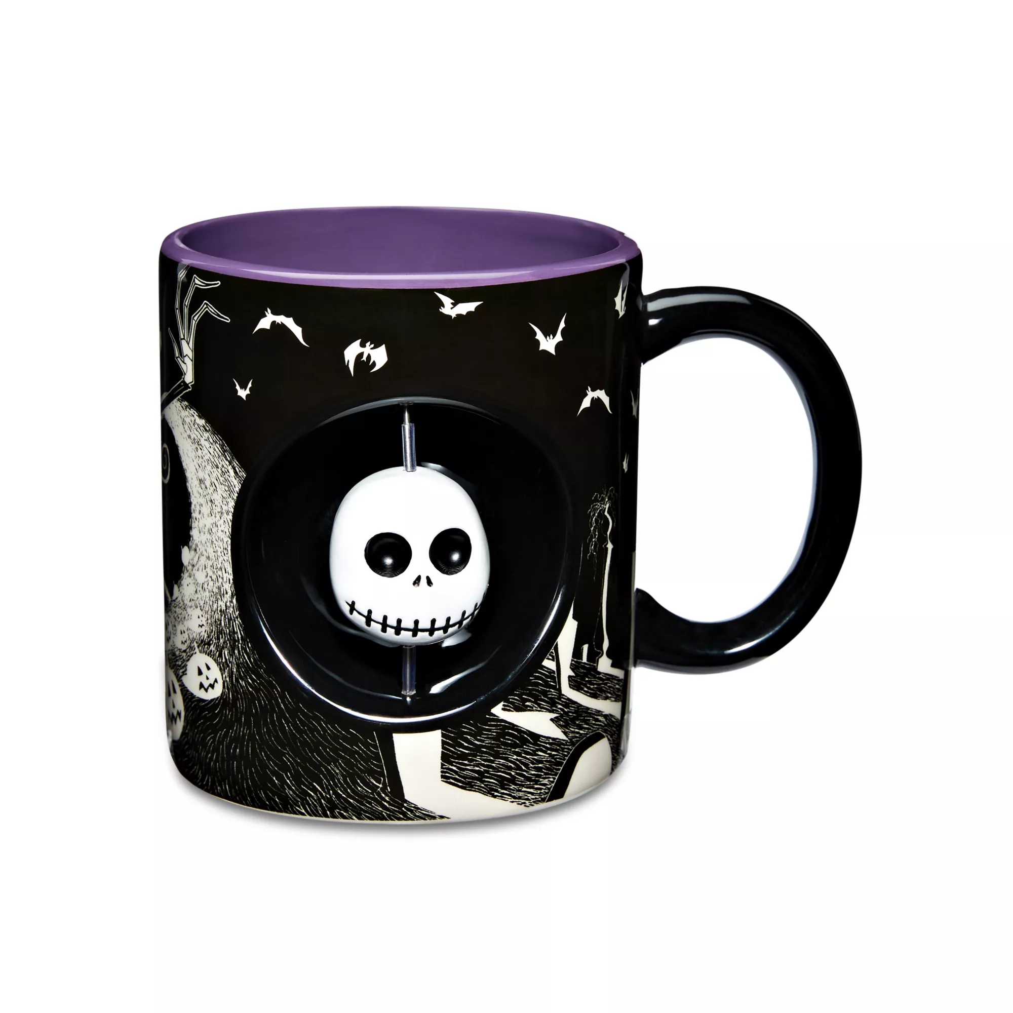 Jack Skellington Spinner Coffee Mug 20 oz. - The Nightmare Before Christmas at Spencer's