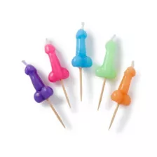 Penis Party Candles – 5 pack at Spencer's