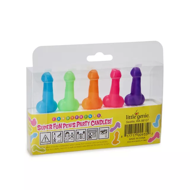 Penis Party Candles – 5 pack at Spencer's