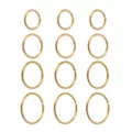 Multi-Pack Goldtone Hoop Nose Rings - 12 Pack at Spencer's