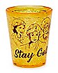 Freezer Stay Golden Shot Glass 2 oz. - Golden Girls