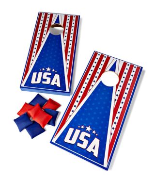 USA Table Top Bean Bag Toss Game