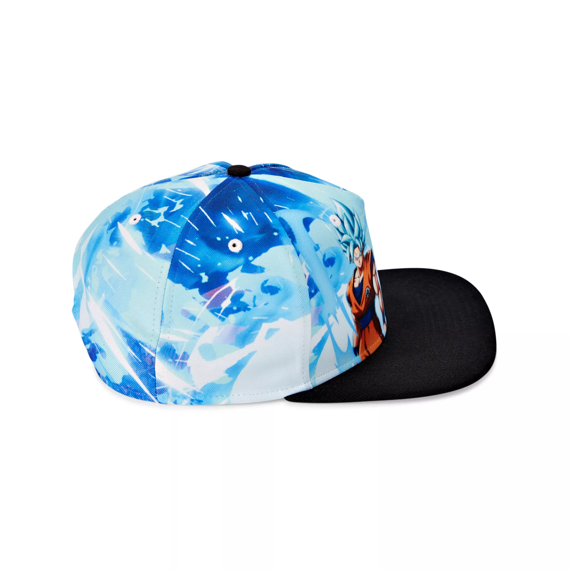 Blue FighterZ Snapback Hat - Dragon Ball Z at Spencer's