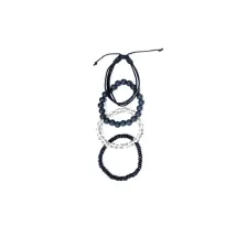 Multi-Pack Cross Bead Bracelets - 4 Pack at Spencer's