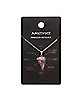 Amethyst Pendulum Necklace