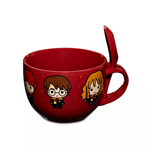 Chibi Harry Potter Soup Mug with Spoon - 24 oz. at Spencer's