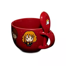 Chibi Harry Potter Soup Mug with Spoon - 24 oz. at Spencer's