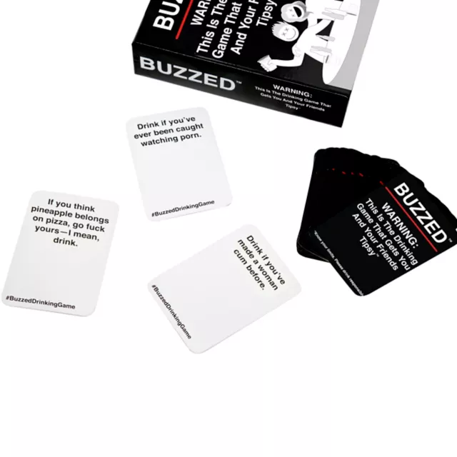 BUZZED Drinking Card Game - Spencer's