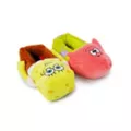 SpongeBob and Patrick Plush Slippers at Spencer's